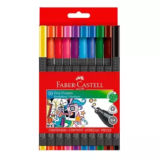 Micropunta Faber-Castell Grip Finepen X10