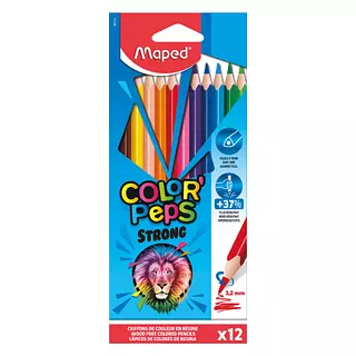 Colores Maped Peps Strong X12