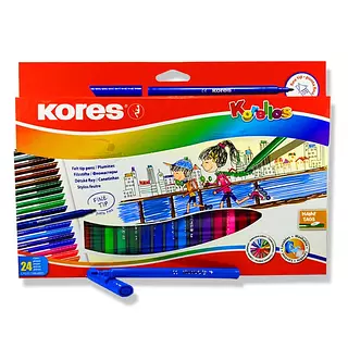 Plumones Kores Korellos X24