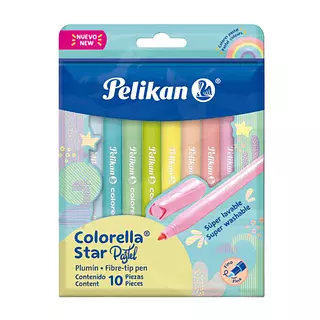 Plumones Colorella Start Pastel X10