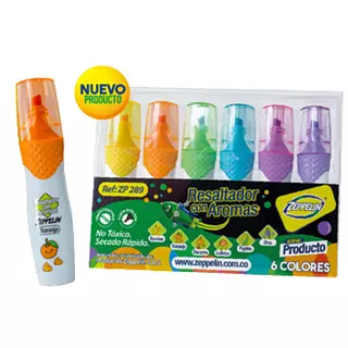 Resaltador Zeppelin Aromas X6