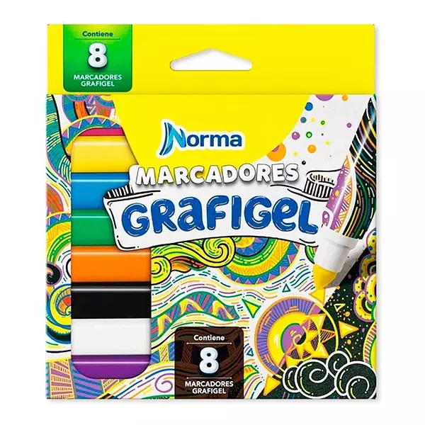 Marcadores Gráficos Norma X8