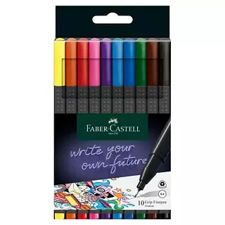 Micropuntas Faber-Castell Fineliner X10