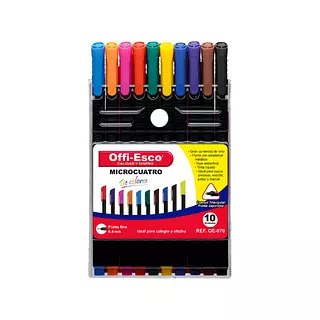 Plumígrafo Offi-Esco Microcuatro X10