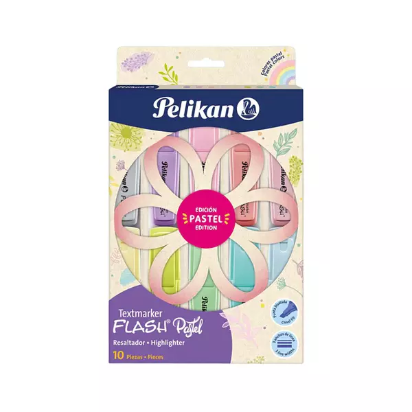 Resaltadores Pelikan Pastel X10