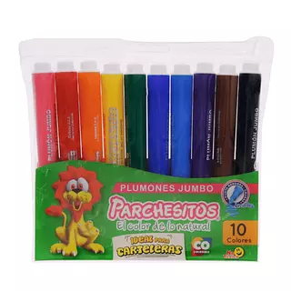 Plumon Parchesitos Jumbo X10