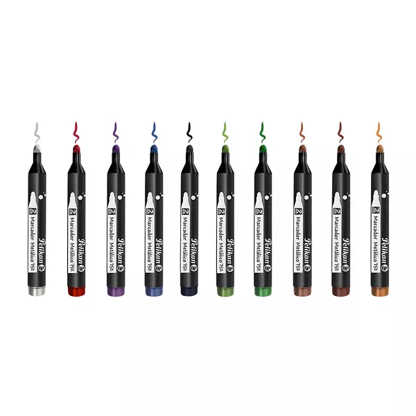 Marcador Grafico Metalico 752 Pelikan X10
