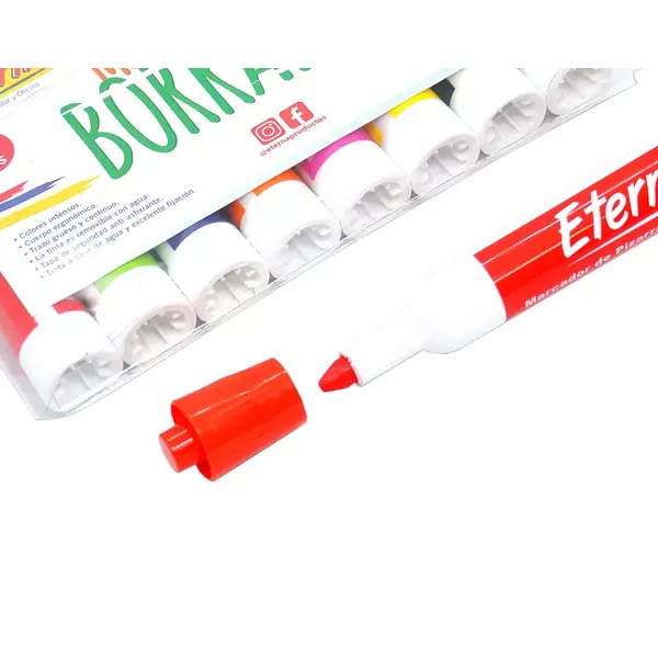 Marcador Eterna Borrable X8