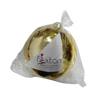 Bola Decoracion Colgante Color Dorado X 1