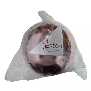Bola Decoracion Colgante Color Rosa Rosado Añejo X 1