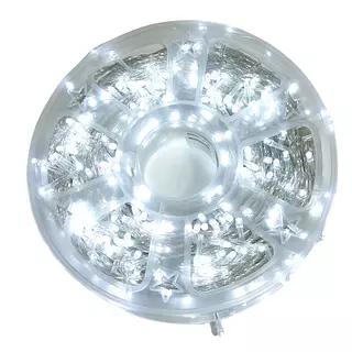 Luces Led Lineal 752 Bombillos Cable Blanco Color Blanca Nav