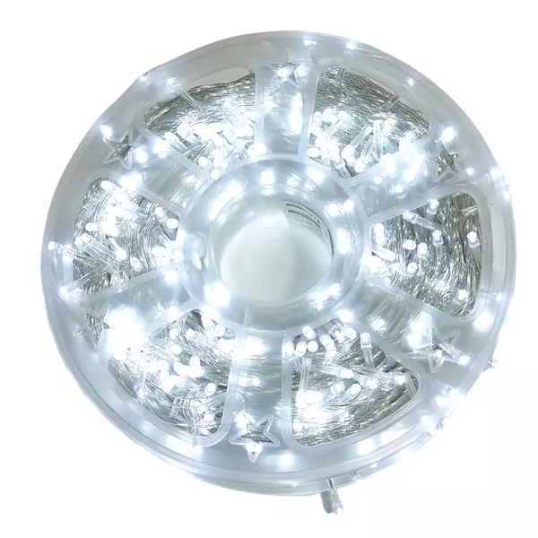 Luces Led Lineal 752 Bombillos Cable Blanco Color Blanca Nav