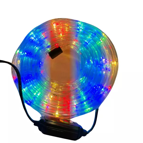 Luces Led Manguera 200 Bombillos Cable Blanco Multicolor Nav