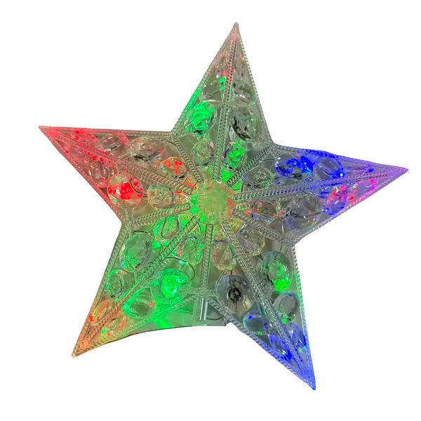 Estrella Led Figura Cable Blanco Multicolor Navidad Luminex