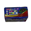 Luces Led Lineal 96 Bombillos Cable Blanco Color Azul Navida