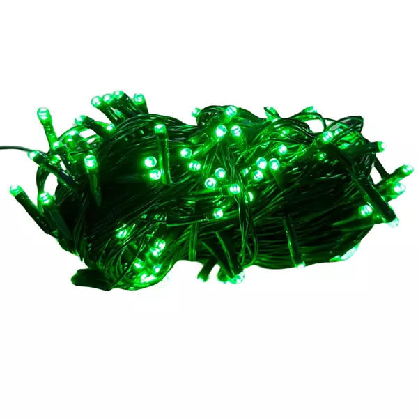 Luces Led Lineal 172 Bombillos Cable Verde Color Verde Navid