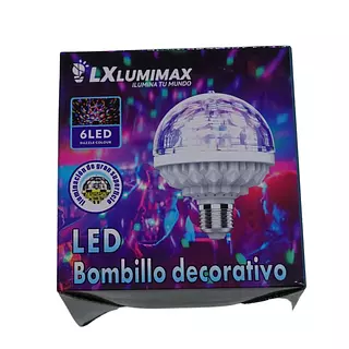Bombillo Decorativo Fiesta Navidad Luminex