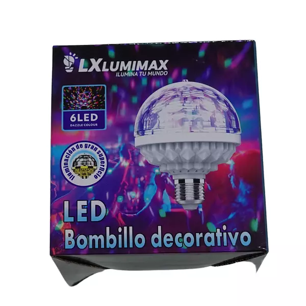 Bombillo Decorativo Fiesta Navidad Luminex