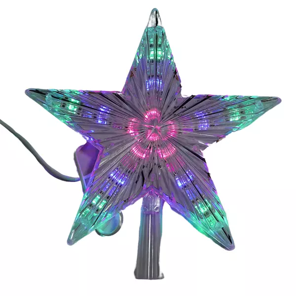 Estrella Led Figura Cable Blanco Multicolor Navidad Luminex