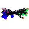 Luces Led Lineal 26 Bombillos Cable Verde Multicolor Navidad