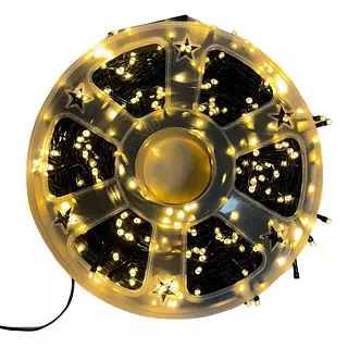 Luces Led Lineal 752 Bombillos Cable Verde Color Calida Navi