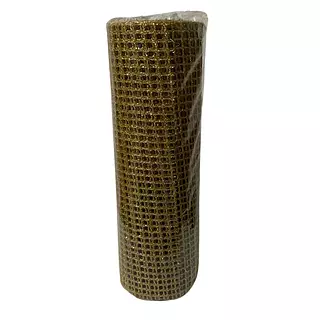 Malla Navideña Dorada