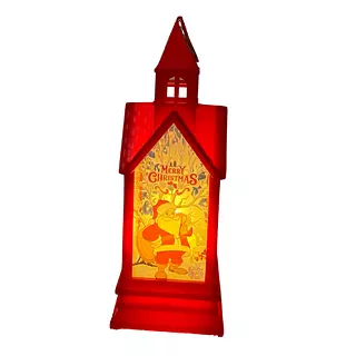 Farol Navideño Rojo