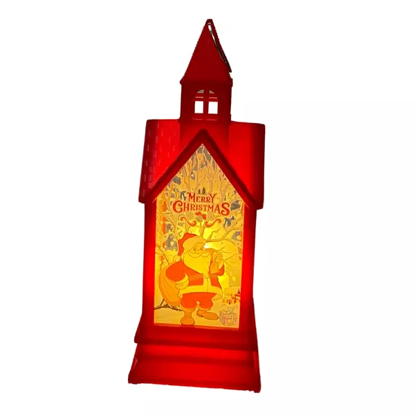 Farol Navideño Rojo