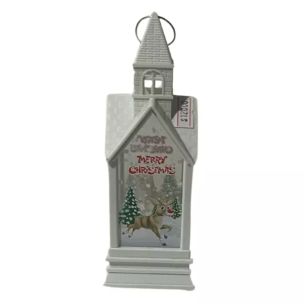 Farol Navideño Blanco