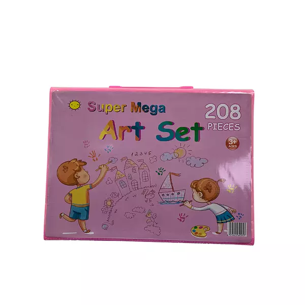 Set De Arte Plastico Grande Niña 208pc