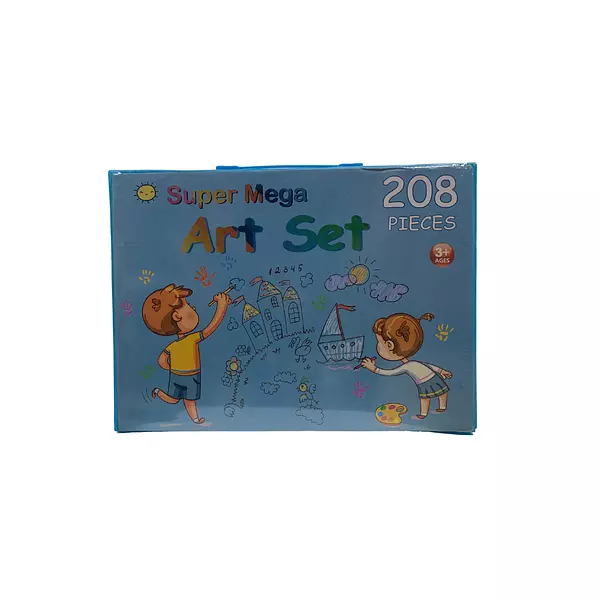 Set De Arte Plastico Grande Niño 208pc