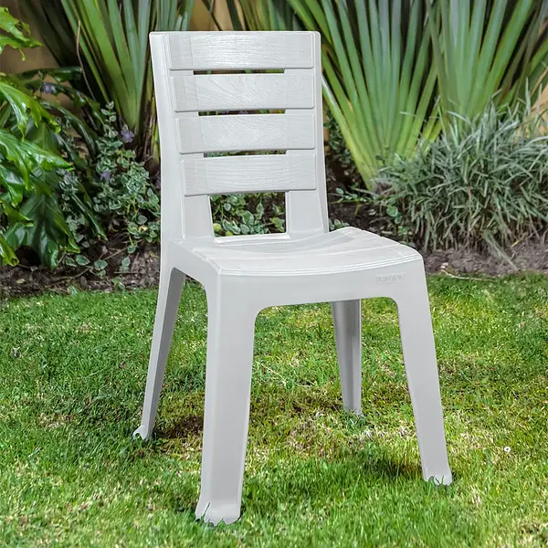 Silla Baru Sin Brazos Gris Hielo 12968