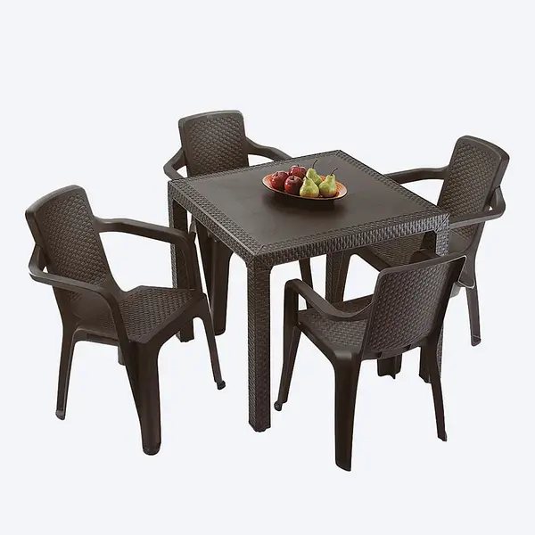 Silla Eterna Con Brazos Wengue 7200