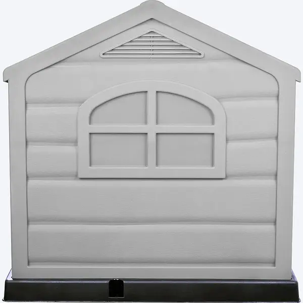 Casa Para Perro Razas Medianas Y Grandes Gris Hielo Terracot