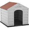 Casa Para Perro Razas Medianas Y Grandes Gris Hielo Terracot