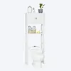 Estante Organizador De Baño 3 Niveles Gris Hielo