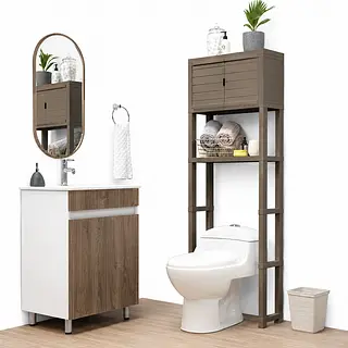 Estante Organizador 3 Niveles Para Baño Mocca
